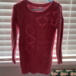 Pink BP Long Sweater